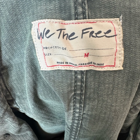 We The Free faded green utility jacket - Picture 3 of 3